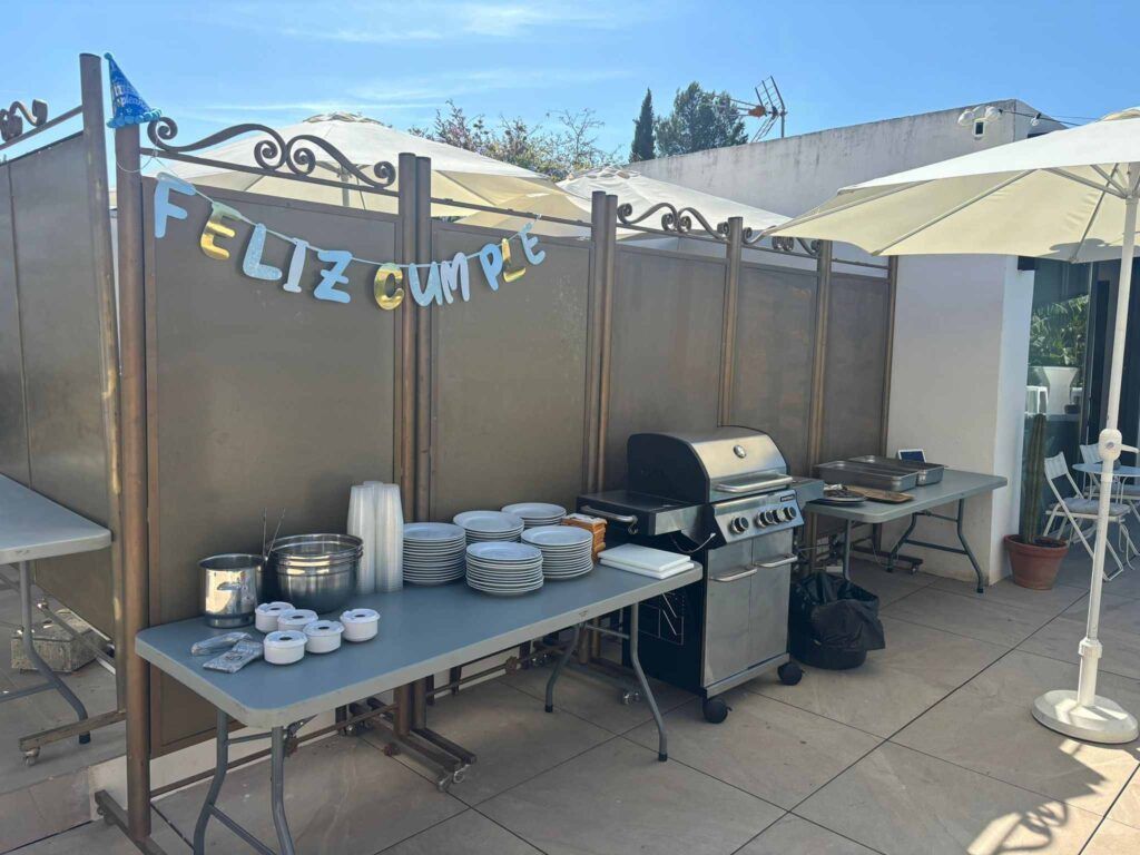 organizar un evento en casa