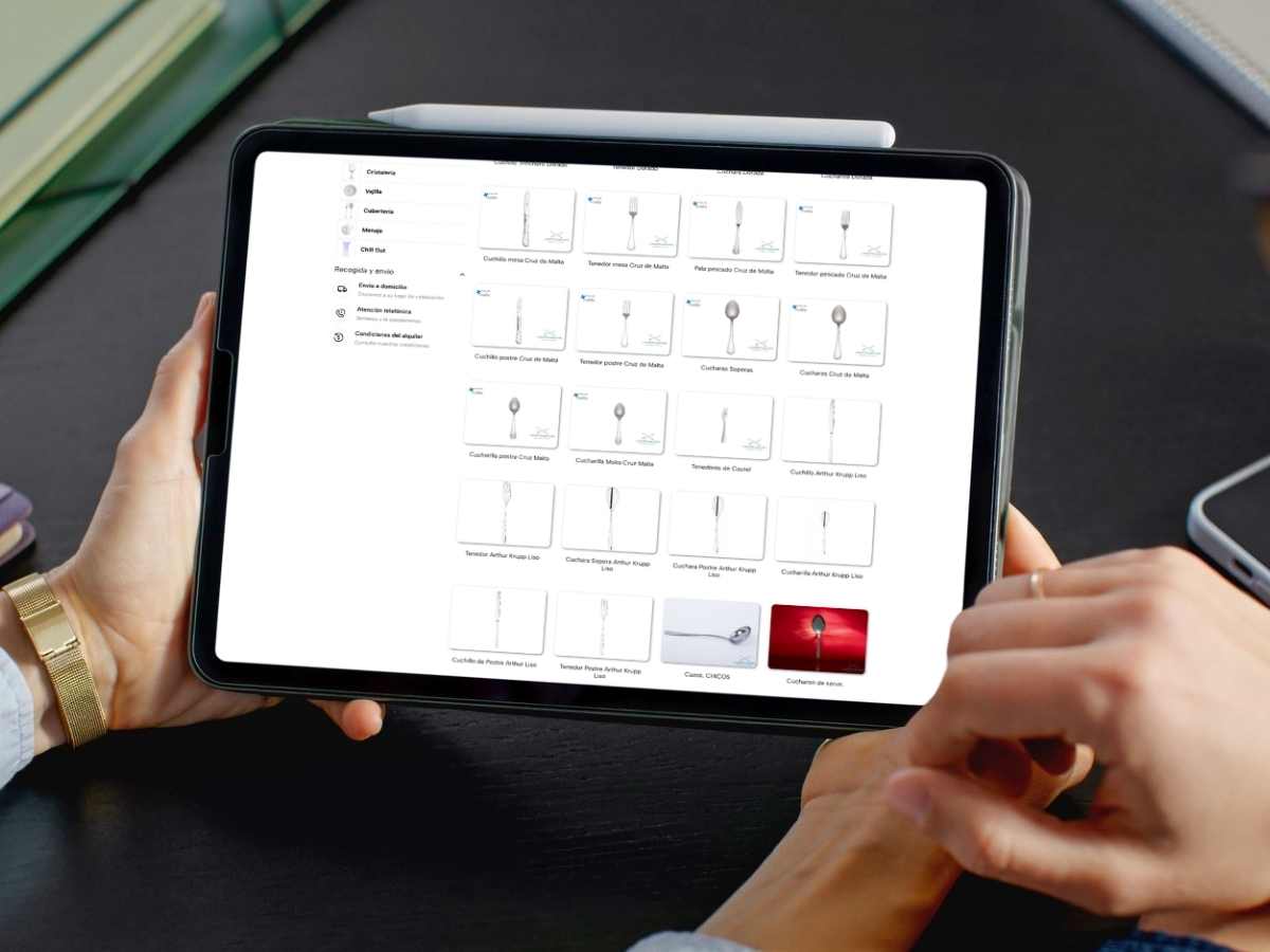 alquiler de cubertería online 