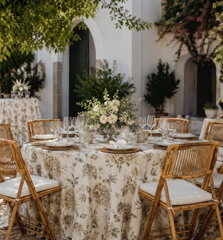 menaje y mobiliario para eventos