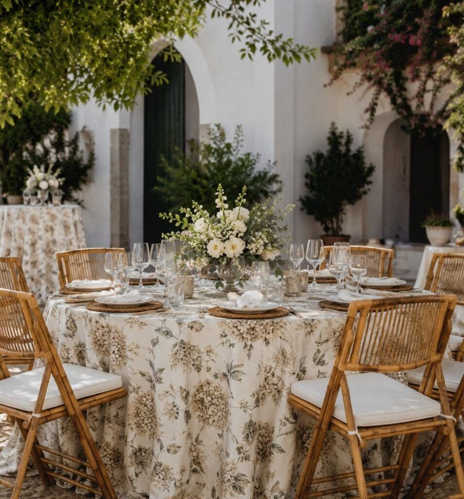 menaje y mobiliario para eventos
